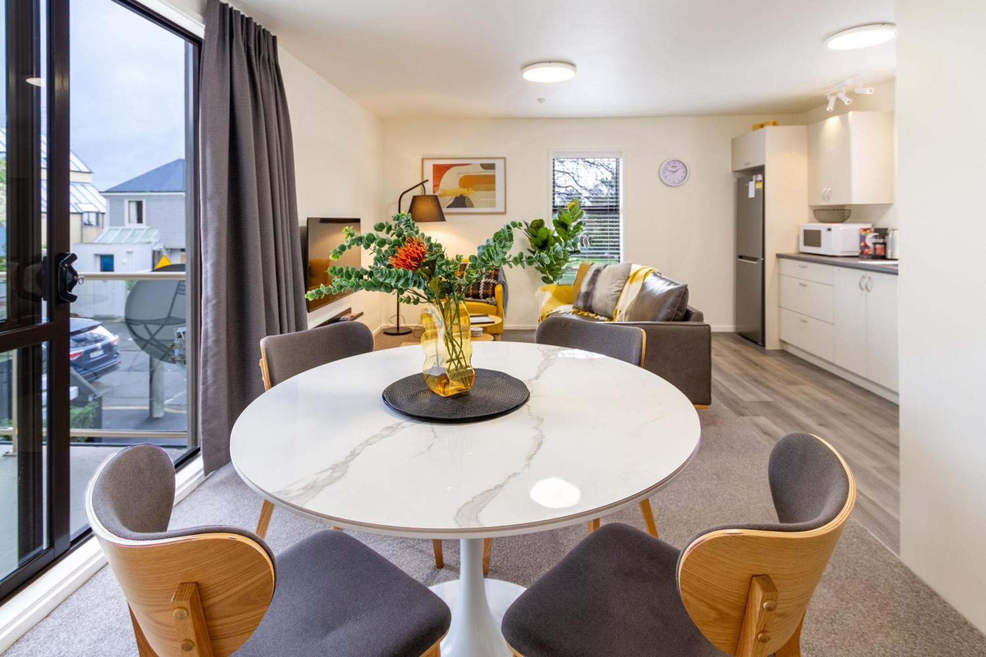 Warm Chch Park View & Garage Parking Apartment Christchurch